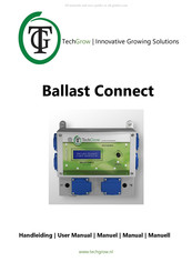 TechGrow Ballast Connect Bedienungsanleitung