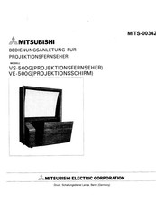 Mitsubishi VE-500G Bedienungsanleitung