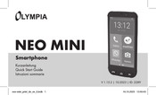 Olympia NEO MINI Kurzanleitung