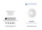 Grandstream Networks GWN7665 Schnelle Installationsanleitung