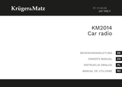Kruger & Matz KM2014 Bedienungsanleitung
