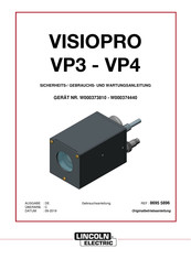 Lincoln Electric VISIOPRO VP3 Bedienungsanleitung