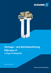 Schunk PGN-plus-P Montage- Und Betriebsanleitung