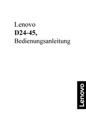 Lenovo D24-45 Bedienungsanleitung
