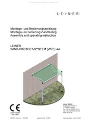 Leiner WPS A4 Montage- Und Bedienungsanleitung