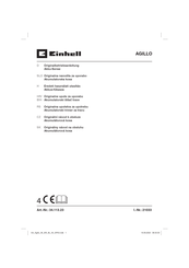 EINHELL AGILLO Originalbetriebsanleitung