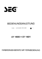 Seg CT 1900 Bedienungsanleitung