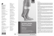 Medi protect.Ankle foot orthosis Gebrauchsanweisung