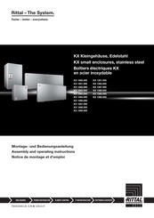 Rittal KX Montage- Und Bedienungsanleitung