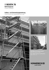 BRAND Hunnebeck BOSTA 70 Aufbau- Und Verwendungsanleitung