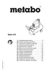 Metabo Basic 270 Originalbetriebsanleitung