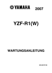 Yamaha YZF-R1W 2007 Wartungsanleitung