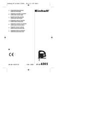EINHELL 43.211.10 Originalbetriebsanleitung