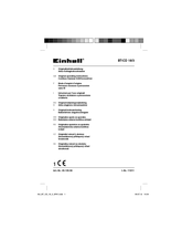 EINHELL BT-CD 18/3 Originalbetriebsanleitung