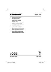 EINHELL 45.135.20 Originalbetriebsanleitung