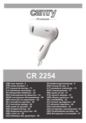 Camry Premium CR 2254 Bedienungsanweisung