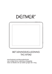 Denver TAC-97042 Benutzerhandbuch