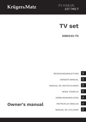 Kruger & Matz KM0232-T5 Bedienungsanleitung