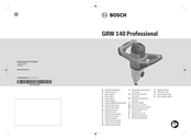 Bosch GRW 140 Professional Originalbetriebsanleitung