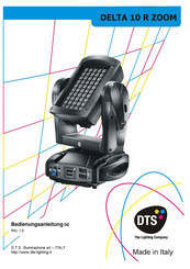 DTS Delta 10 R Zoom Bedienungsanleitung