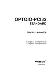 Wasco OPTOIO-PCI32 STANDARD Handbuch