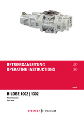 Pfeiffer Vacuum HILOBE 1002 Betriebsanleitung