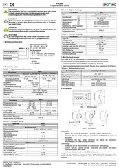 Akytec PR200 Kurzanleitung