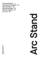 Gozney Arc Stand Technisches Handbuch