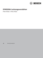 Bosch SYNSONA PRM-2P600 Benutzerhandbuch