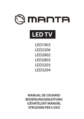 Manta LED2802 Bedienungsanleitung