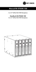 Icy Box IB-575SSK-12G Handbuch