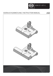 Sebo SEBO ET-2 Gebrauchsanweisung