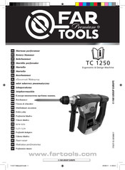 FAR TOOLS Premium TC 1250 Bedienungsanleitung
