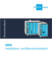 insys icom MRX-Serie Installations- Und Benutzerhandbuch
