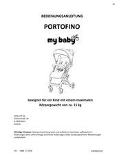 my baby Lou PORTOFINO Bedienungsanleitung
