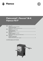 flamco Flexcon M-K Montage- Und Betriebsanleitung