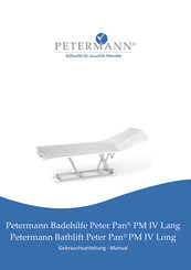 Petermann Peter Pan PM IV Gebrauchsanleitung