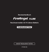 Thermoptek FireAngel P-LINE ST-632-DE Benutzerhandbuch
