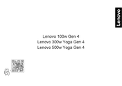 Lenovo 500w Yoga Gen 4 Bedienungsanleitung