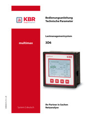 KBR multimax 3D6 Bedienungsanleitung, Technische Parameter