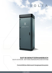 XOLTA BAT-80 Benutzerhandbuch