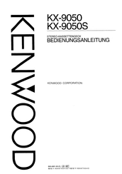 Kenwood KX-9050 Bedienungsanleitung