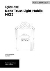Lightmaxx Nano Truss Light Mobile MKII Bedienungsanleitung