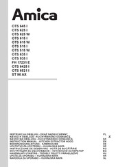 Amica OTS 615 W Bedienungsanleitung