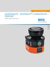 SICK outdoorScan3-PROFINET Montageanleitung