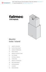 FALMEC Menhir island Serie Gebrauchsanweisung