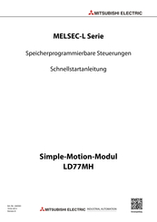 Mitsubishi Electric MELSEC LD77MH Schnellstartanleitung