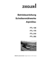 Ziegler AlpinDisc FTL 130 Betriebsanleitung