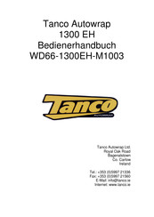 Tanco Autowrap 1300 EH Bedienerhandbuch