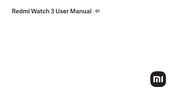 Xiaomi Redmi Watch 3 Active Benutzerhandbuch
